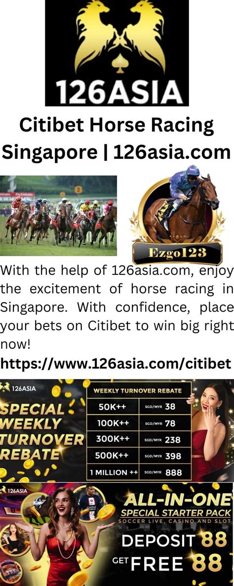 citibet horse racing games in singapore|Online Horse Racing & Casino Betting with Citibet in Malaysia.